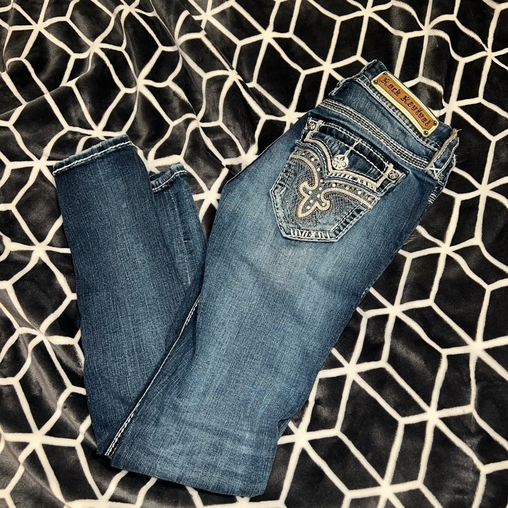 Rock revival skinny jeans